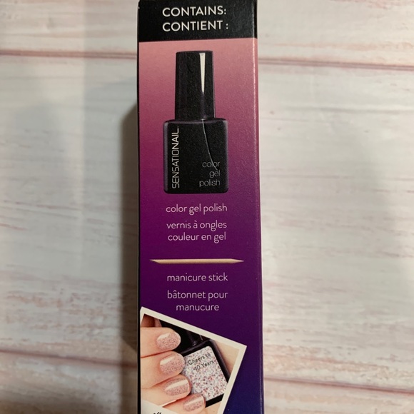 SENSATIONAIL by NAILENE COLOR GEL POLISH - 72495 - Cheers to 10 Years - Picture 2 of 2